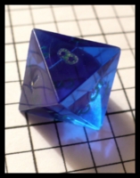 Dice : Dice - DM Collection - Windmill Transparent Blue - Ebay Oct 2010